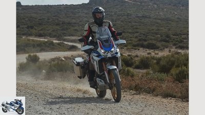 Honda CRF 1100 L Africa Twin (2020) in the driving report