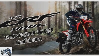 Honda CRF 300L-Rally: off-road midgets with more displacement