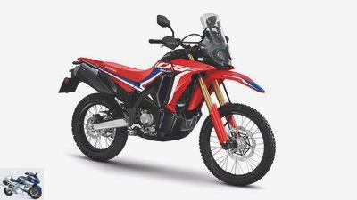 Honda CRF 300L-Rally: off-road midgets with more displacement