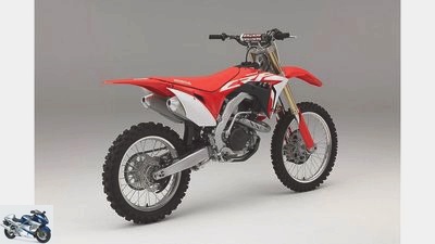 Honda CRF 450 R presented for the 2017 model year