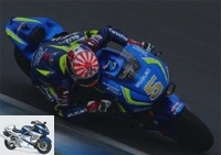 MotoGP - Johann Zarco tests the Suzuki GSX-RR for Moto GP in Japan - Used SUZUKI