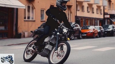Cake Kalk OR in the test: electric motorcycle from Sweden