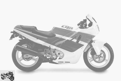 Honda CBR 600 F 1989 technical