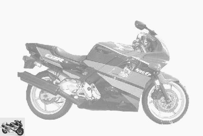 Honda CBR 600 F 1994 technical