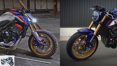Honda custom competition 2020: CB 650 R conversions