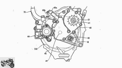 Honda electric motorcycle: patent shows e-bike at 125cc level