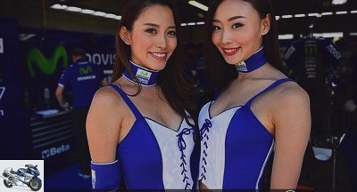 MotoGP - The sexiest umbrella girl at the 2016 Japanese GP -