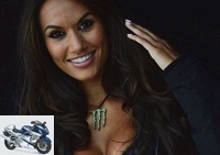 MotoGP - The sexiest umbrella girl at the San Marino Grand Prix -