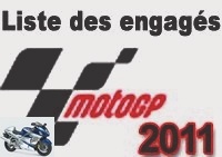 MotoGP - Provisional list of entries Moto GP, Moto2 and 125 -