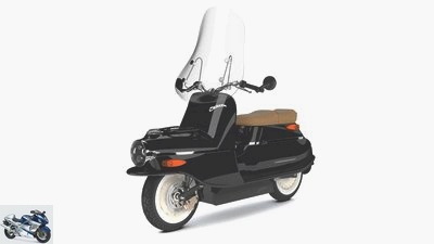 Cezeta Type 506 electric scooter: oldie reissued
