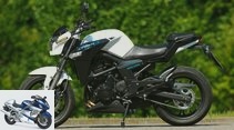 China bikes CF Moto 650 NK and Benelli BN 600 R in the test