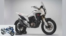 Crossover bike from Honda with 650 in-line four-cylinder