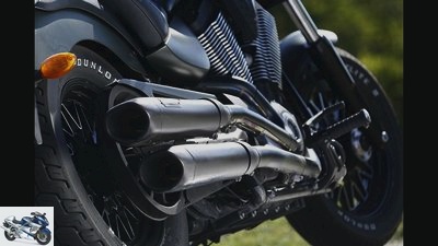 Cruiser comparison test Harley-Davidson Forty-Eight, Indian Scout, Victory Gunner