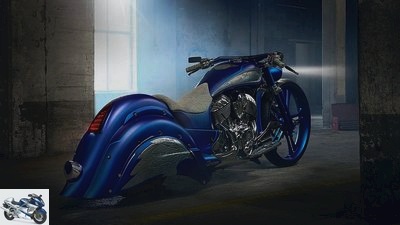 Custom Bike Top Mountain Indian Bagger from Styrian Motor Cycle