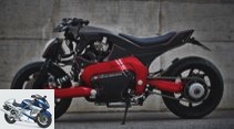 Custom bike Yamaha GTS 1000 Italian Resilience from FMW Motorcycles