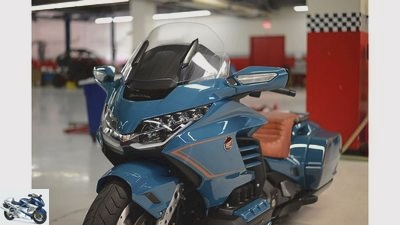 Custom Honda Gold Wing: Extremely cool as a Cool Wing