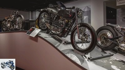 Custom Revolution motorcycle exhibition at the Petersen Automotive Museum