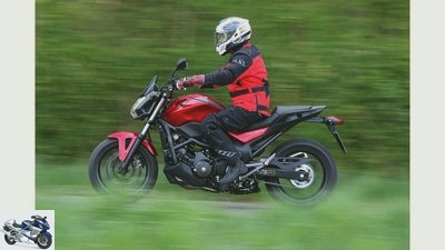 Honda NC 750 S in the individual test