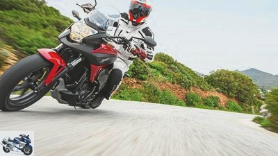 Honda NC 750 X in the driving report