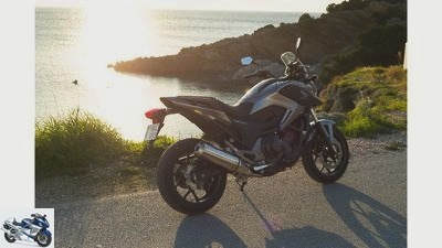 Honda NC 750 X in the driving report