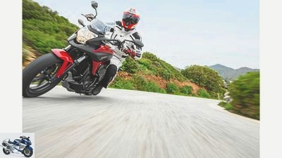 Honda NC 750 X in the driving report