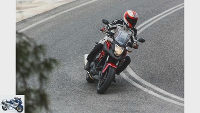 Honda NC 750 X in the driving report