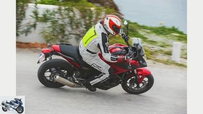 Honda NC 750 X in the driving report