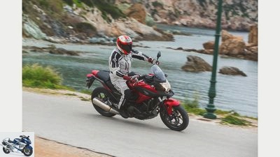 Honda NC 750 X in the driving report