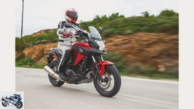 Honda NC 750 X in the driving report