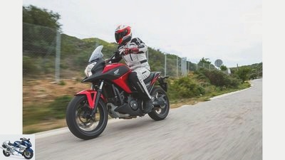 Honda NC 750 X in the driving report