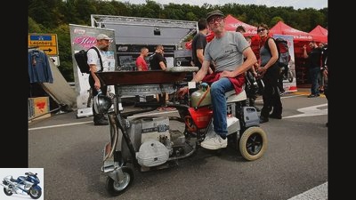 Custom electric scooter E-LisaBad