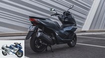 Honda PCX 125 in model year 2021