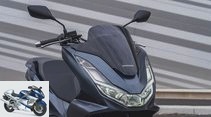 Honda PCX 125 in model year 2021