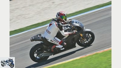 Honda RC213V-S in the driving report
