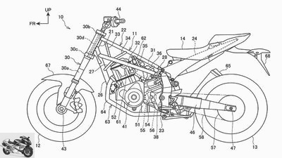 Honda Roadster: mid-range naked bike with 1100 twin