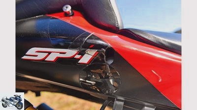 Honda VTR 1000 SP-1: On tour with the racing replica 160,000 km