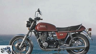 The cult bike Yamaha XS 1100 in the test