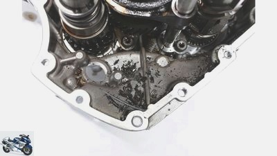 Endurance test BMW R 1200 GS gearbox damage