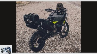 Husqvarna Norden 901 Concept: travel enduro with 900 twin is built