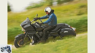 In the test: Kawasaki VN 1700 Voyager
