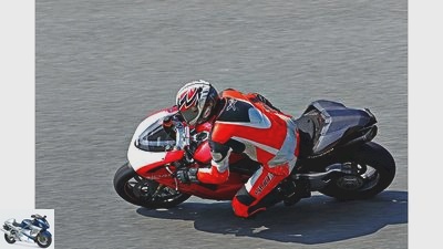 Deussen-Ducati 1040 in the test at TunerGP 2015