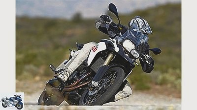 Honda Africa Twin in the top test