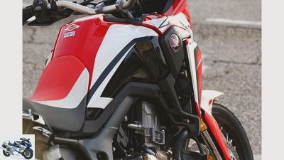 Honda Africa Twin in the top test