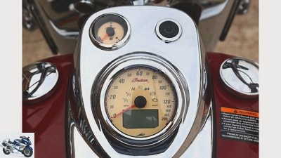 Indian Chief Vintage in the 50,000 km endurance test