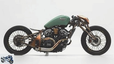 Indian custom bike competition The Wrench 2018