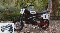 Indian eFTR Jr .: electric motorcycle for children