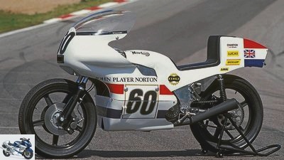 The John Player Norton made motorcycle history
