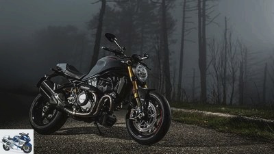 Indian FTR 1200 and Ducati Monster 1200 in comparison