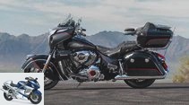 Indian Roadmaster Elite: luxury tourer in two-color edition