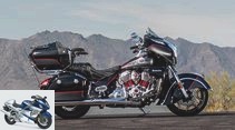 Indian Roadmaster Elite: luxury tourer in two-color edition